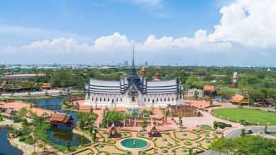 Thành cổ (Ancient City) + Erawan Museum
